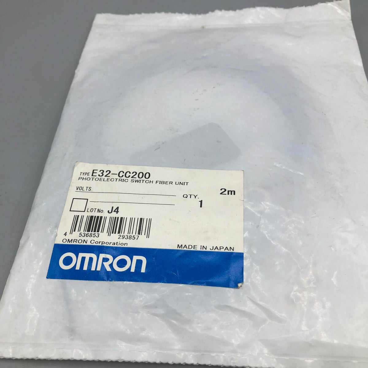 OMRON ファイバユニット E32-CC200 | FA機器、メカトロパーツ全般の