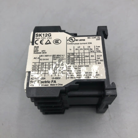 富士電機 電磁開閉器 SK12G-E01 DC24V