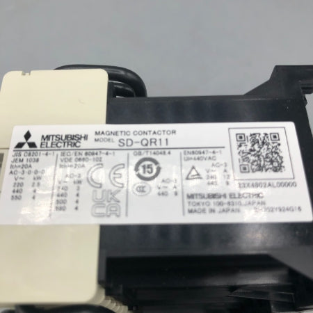 三菱電機 低圧開閉器 MSOD-QR11 0.35A 200V DC24V