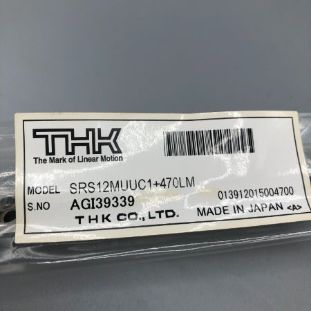 THK ボールリテーナ入りLMガイド SRS12MUUC1+470LM