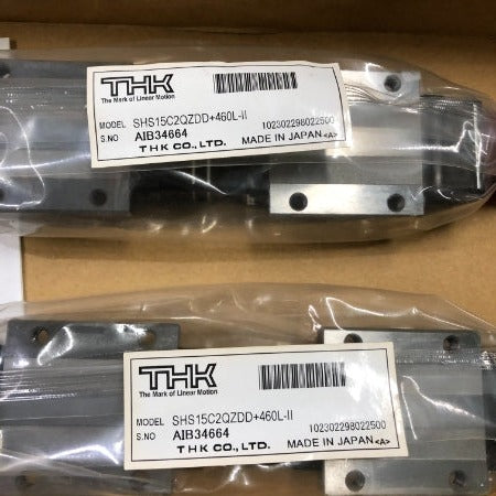 THK ボールリテーナ入りLMガイド SHS15C2QZDD+460LｰⅡ(2本1セット)