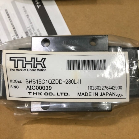 THK ボールリテーナ入りLMガイド SHS15C1QZDD+280LｰⅡ 2本1セット