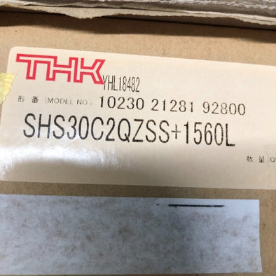 THK ボールリテーナ入りLMガイド SHS30C2QZSS+1560L