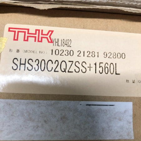 THK ボールリテーナ入りLMガイド SHS30C2QZSS+1560L | FA機器、メカトロパーツ全般のリユース品