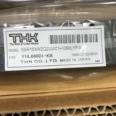 THK ボールリテーナ入りLMガイド SSR15XW2QZUUC1+1060LYP-Ⅱ　2本1セット