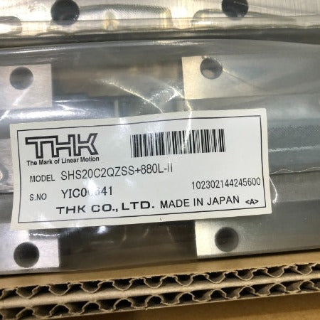 THK ボールリテーナ入りLMガイド SHS20C2QZSS+880L-Ⅱ　2本1セット