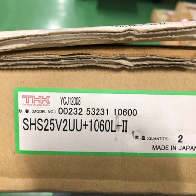 THK ボールリテーナ入りＬＭガイド SHS25V2UU+1060L-II 2本1ｾｯﾄ