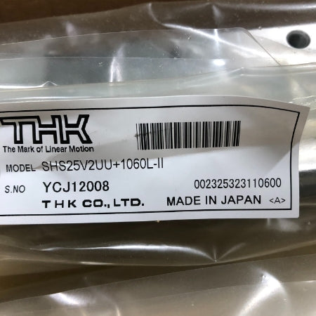 THK ボールリテーナ入りＬＭガイド SHS25V2UU+1060L-II 2本1ｾｯﾄ