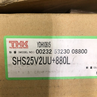 THK ボールリテーナ入りＬＭガイド SHS25V2UU+880L G=20:20