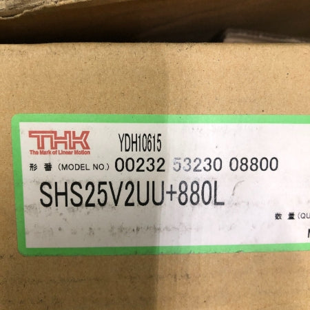 THK ボールリテーナ入りＬＭガイド SHS25V2UU+880L G=20:20