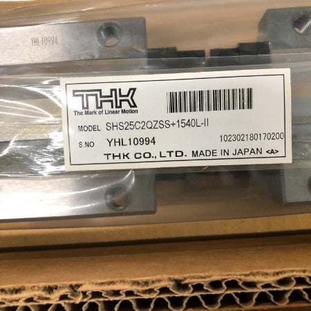 THK ボールリテーナ入りLMガイド SHS25C2QZSS+1540L-Ⅱ　2本1セット