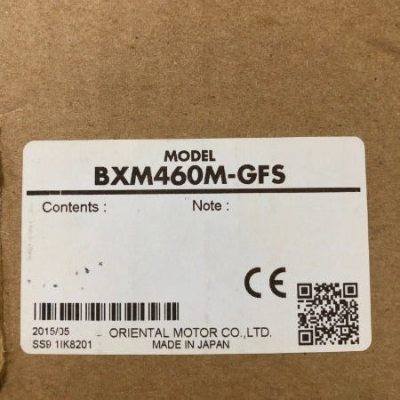 オリエンタルモーター ブラシレスモーター BXM460M-GFS