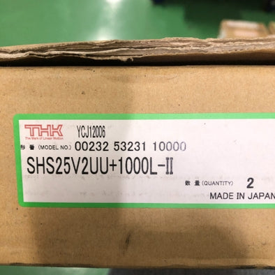 THK ボールリテーナ入りＬＭガイド SHS25V2UU+1000L-II 2本1ｾｯﾄ