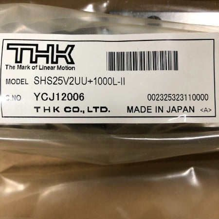 THK ボールリテーナ入りＬＭガイド SHS25V2UU+1000L-II 2本1ｾｯﾄ