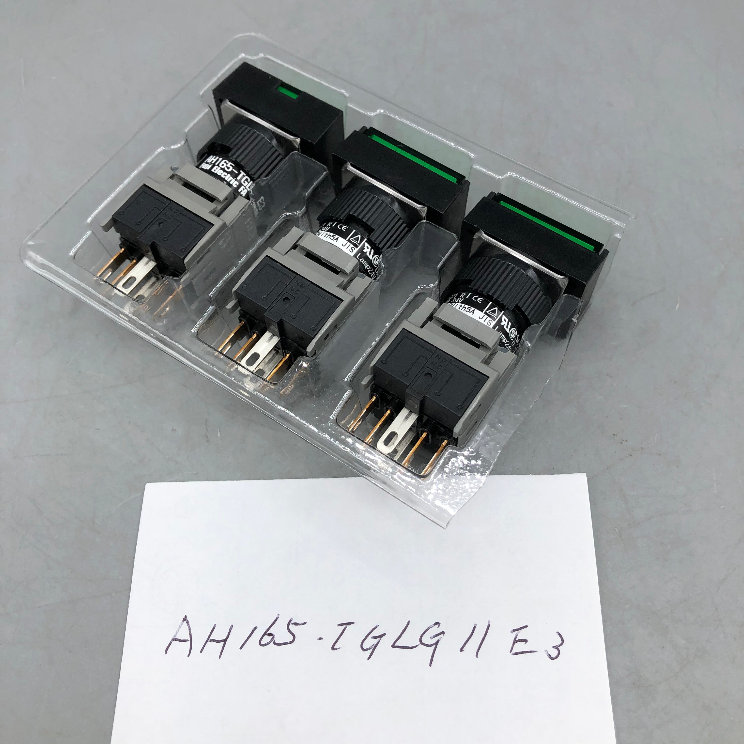 富士電機 押しボタンスイッチ AH165-TGLG11E3 | FA機器