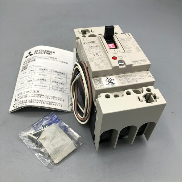 三菱電機 低圧遮断器 NF50-SVFU 3P 15A