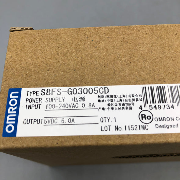 オムロン スイッチング・パワーサプライ S8FS-G03005CD