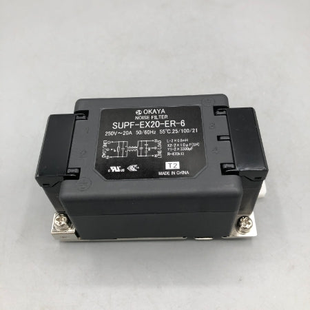 岡谷電機産業 ノイズフイルタ- SUPF-EX20-ER-6 | FA機器、メカトロパーツ全般のリユース品 | メカトロパーツ.com
