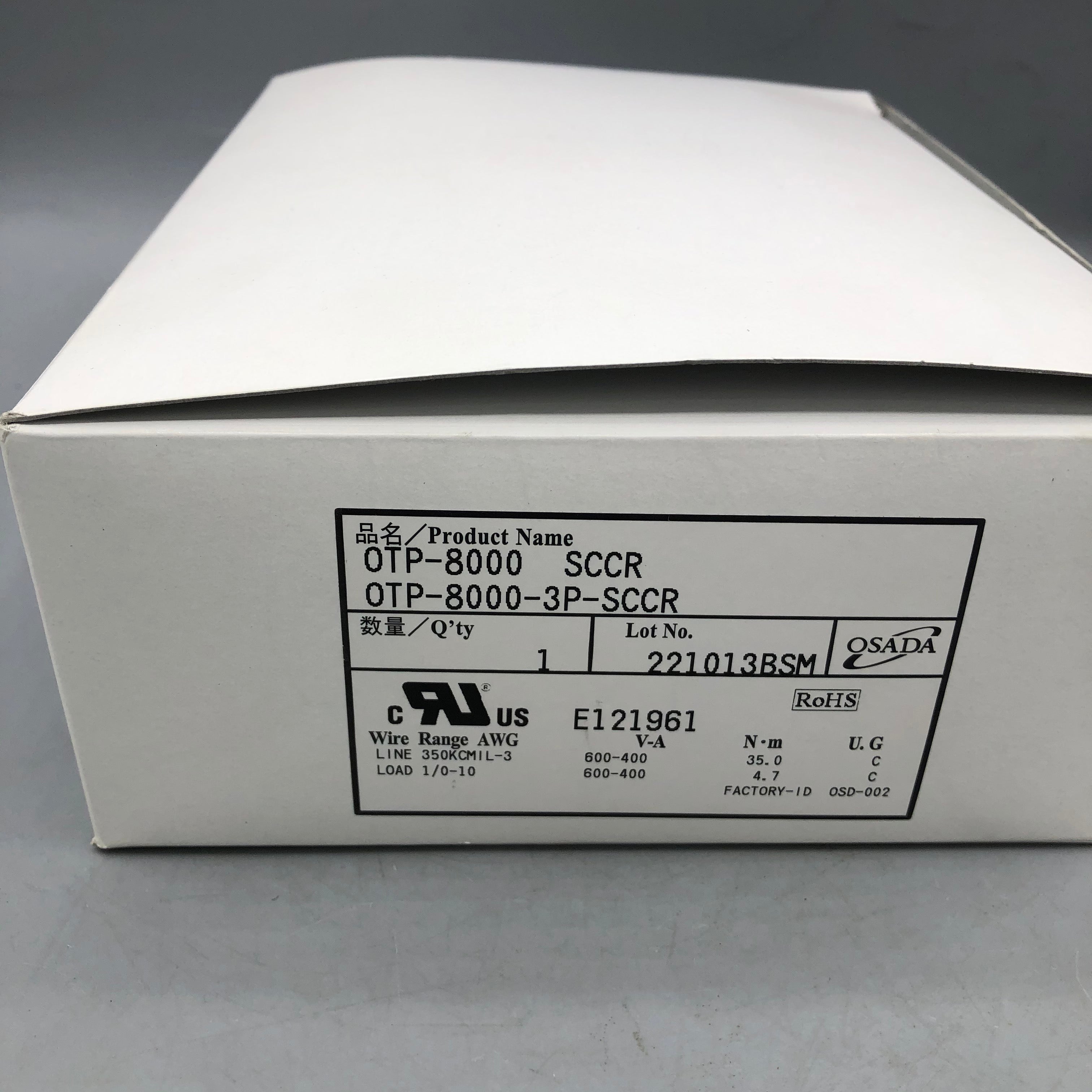 オサダ 分岐端子台(SCCR対応) OTP-8000-3P-SCCR | FA機器