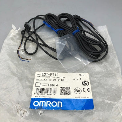 オムロン 光電センサ E3T-FT12-2M