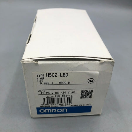 オムロン デジタルタイマ H5CZ-L8D | FA機器、メカトロパーツ