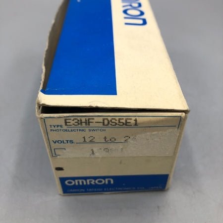 オムロン 光電センサ E3HF-DS5E1