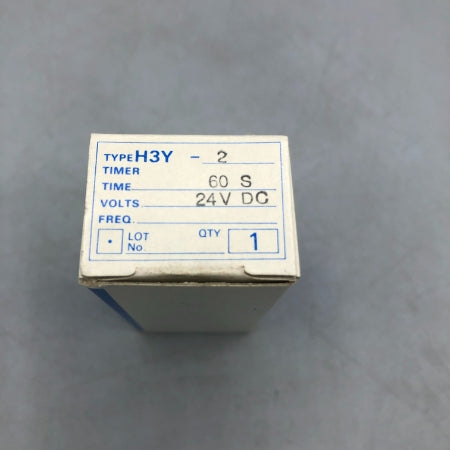 オムロン ソリッドステート・タイマ H3Y-2　60S　DC24V