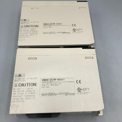 オムロン 入出力ユニット CS1W-ID231+OD231 （セット品)