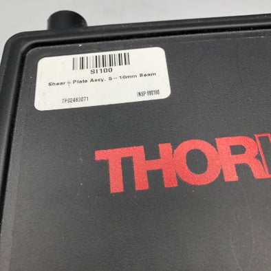 THORLABS シヤリング干渉計 SHEAR-PLATE 5.0-10.0mm SI100