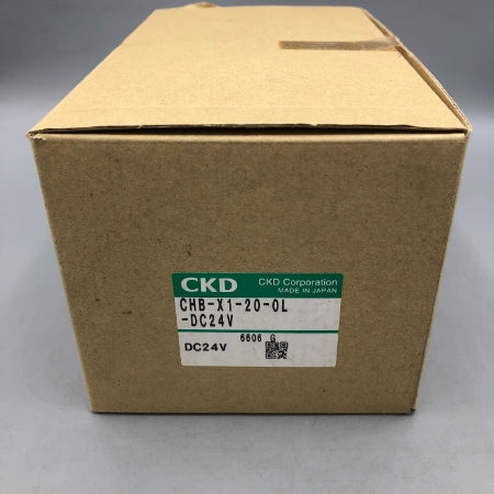 CKD コンパクトロータリバルブ CHB-X1-20-0L DC24V