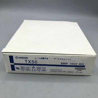 パトライト ねじ端子台（レール式） TX50 (108個入)