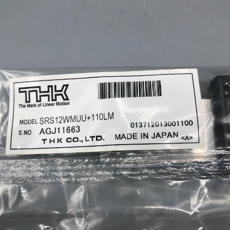 THK ボールリテーナ入りLMガイド ミニチュア SRS12WMUU+110LM