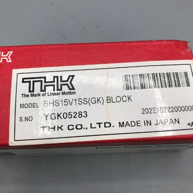 THK 【ブロック単品】ボールリテーナ入りLMガイド SHS15V1SS(GK) BLOCK