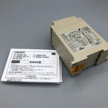 オムロン 非常停止ユニット G9SA-301 AC/DC24V | FA機器、メカトロパーツ全般のリユース品