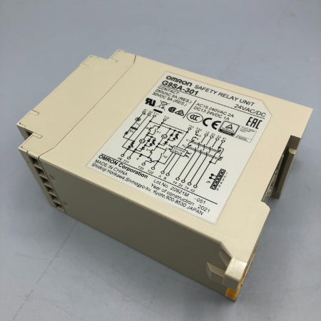 オムロン 非常停止ユニット G9SA-301 AC/DC24V | FA機器、メカトロパーツ全般のリユース品