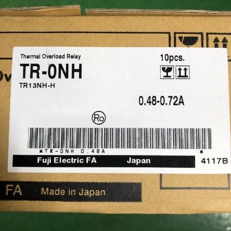 富士電機 サーマルリレー TR-0NH 0.48-0.72A