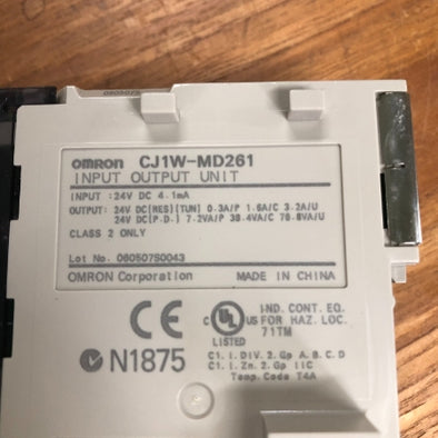 オムロン 入出力ユニット CJ1W-MD261