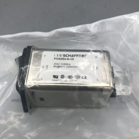 Schaffner EMIフィルタ・インレット FN9264-6-06