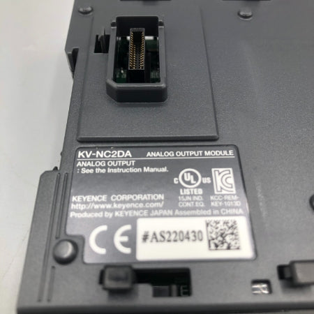 キーエンス D/A変換ユニット KV-NC2DA