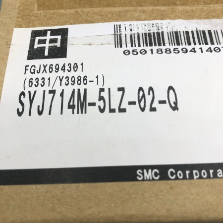 SMC ソレノイドバルブ SYJ714M-5LZ-02-Q