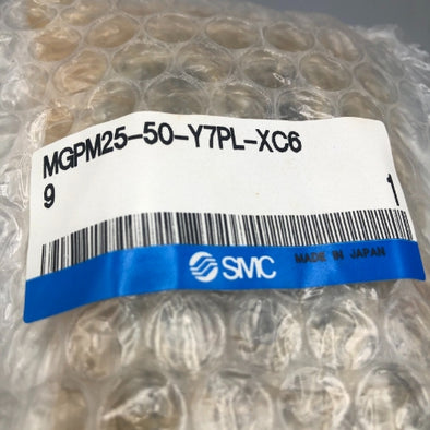 SMC ガイド付薄形シリンダ MGPM25-50-Y7PL-XC69