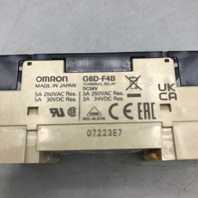 オムロン ターミナルリレー G6D-F4B DC24V