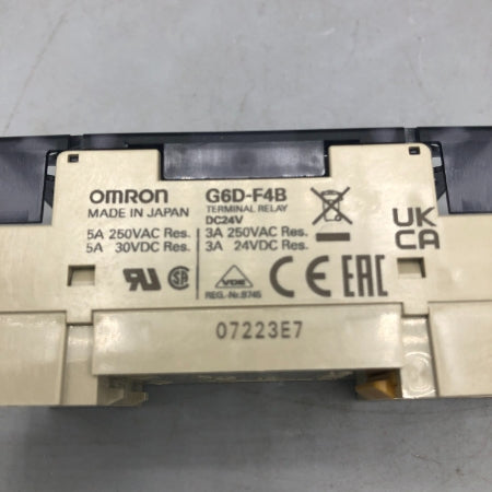 オムロン ターミナルリレー G6D-F4B DC24V