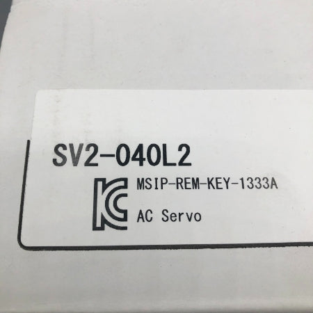 キ－エンス ACサーボシステム SV2-040L2