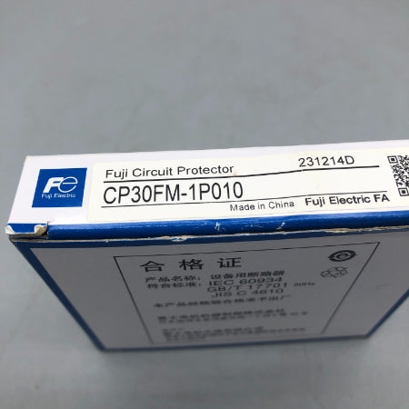 富士電機 サーキットプロテクタ CP30FM-1P010