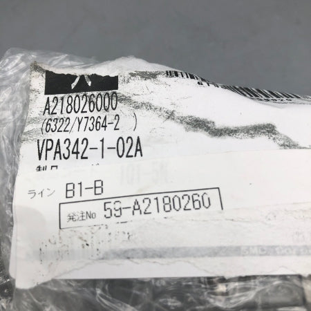 SMC 3ポートエアオペレートバルブ VPA342-1-02A