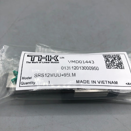 THK ボールリテーナ入りLMガイド SRS12MUU+95LM
