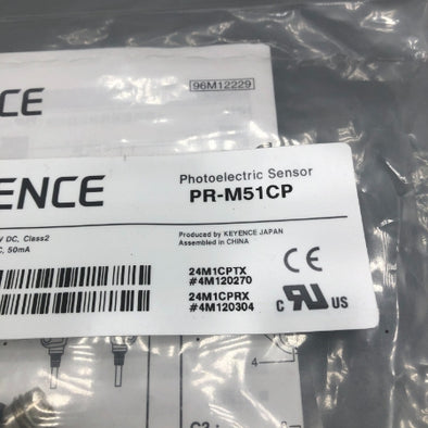 キ－エンス 超小型アンプ内蔵光電センサ PR-M51CP