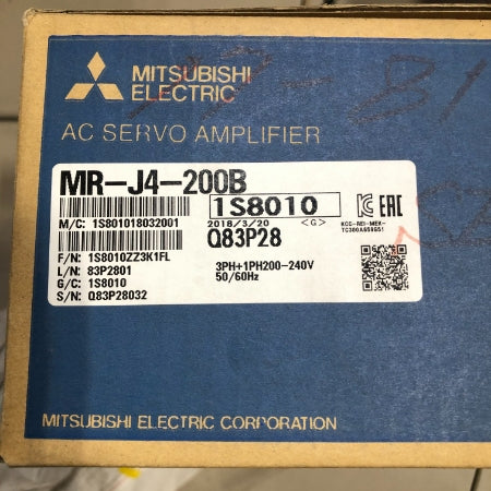 三菱電機 サーボアンプ MR-J4-200B