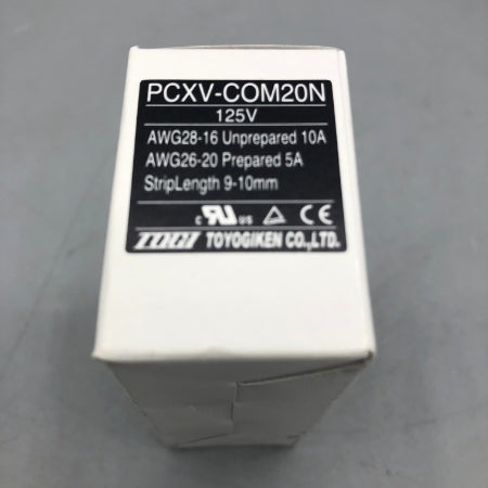 東洋技研 コモン端子台 PCXV-COM20N